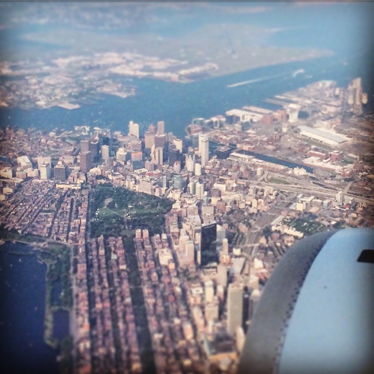 Boston fra luften
