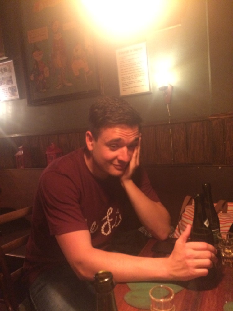 Alex overmandes af vores yatzyregler